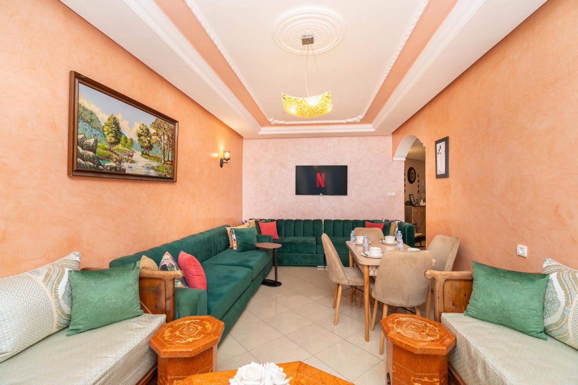 Appartement 2 Chambres Pres De La Corniche Tanger Ngoại thất bức ảnh