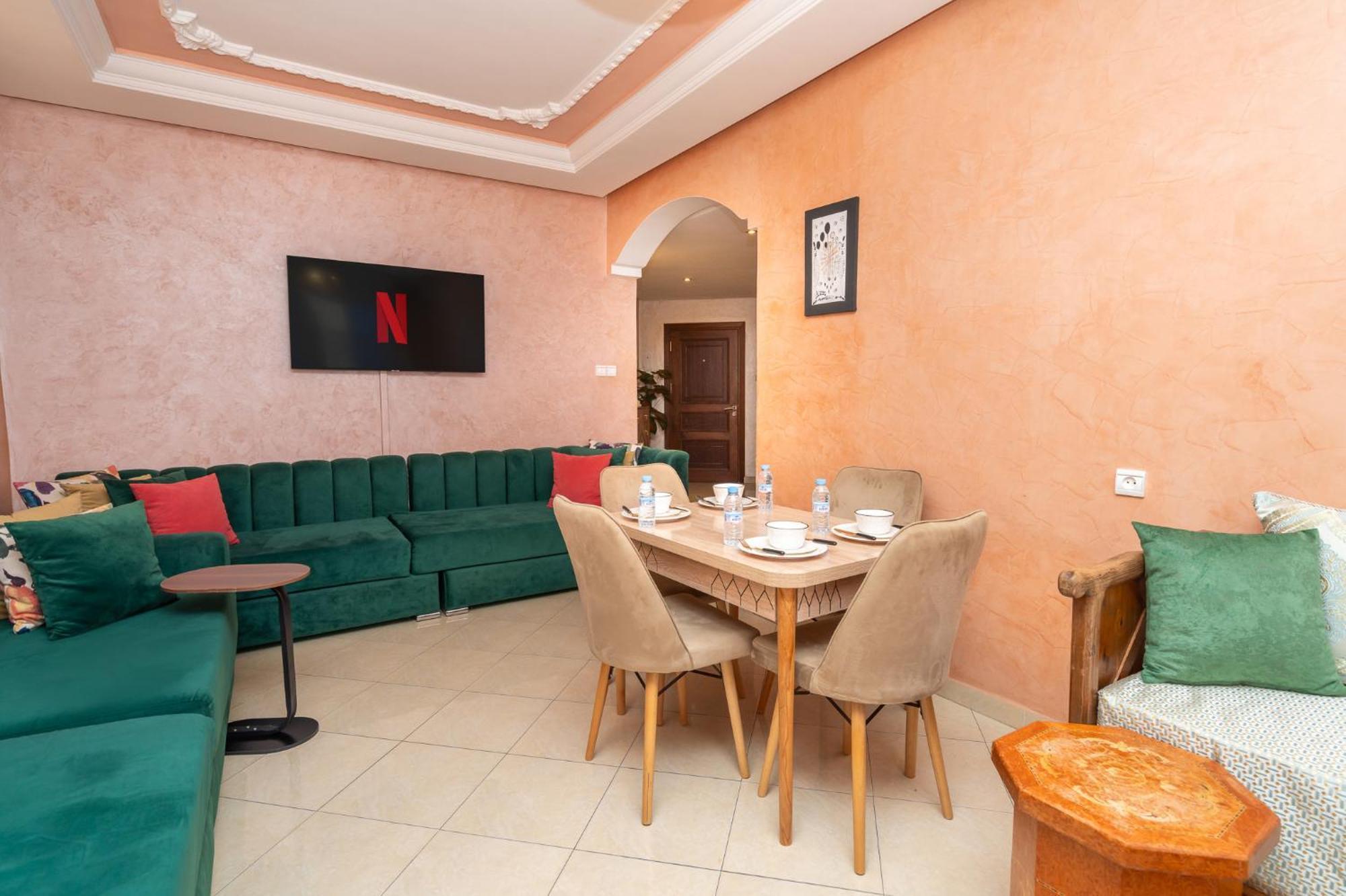 Appartement 2 Chambres Pres De La Corniche Tanger Ngoại thất bức ảnh